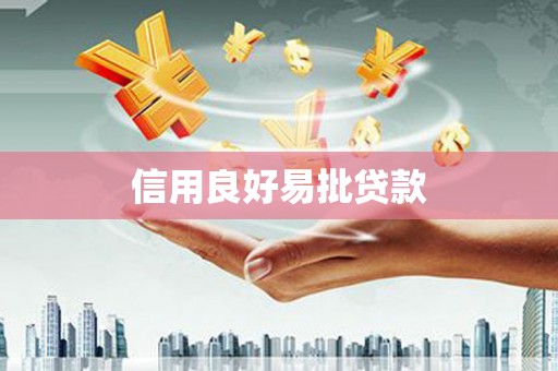 南郊信用良好易批贷款