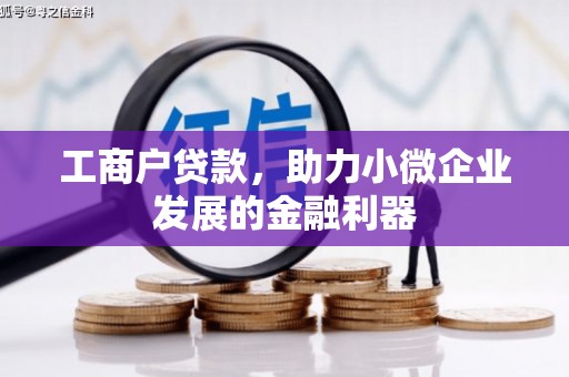 南郊工商户贷款，助力小微企业发展的金融利器