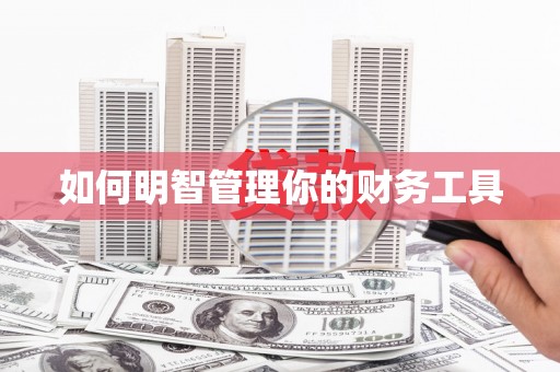 南郊如何明智管理你的财务工具
