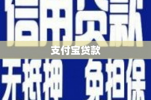 南郊支付宝贷款
