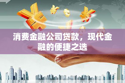 南郊消费金融公司贷款，现代金融的便捷之选