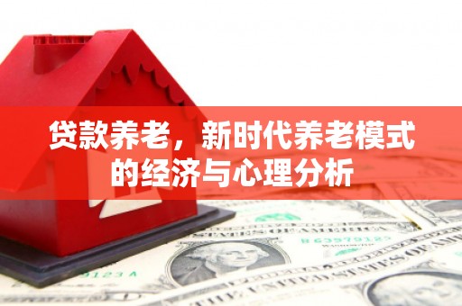 南郊贷款养老，新时代养老模式的经济与心理分析