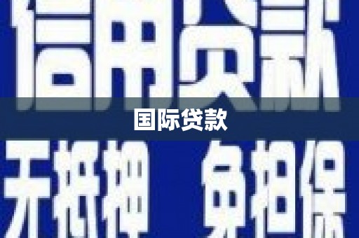 南郊国际贷款