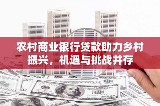 南郊农村商业银行贷款助力乡村振兴，机遇与挑战并存