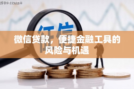 南郊微信贷款，便捷金融工具的风险与机遇