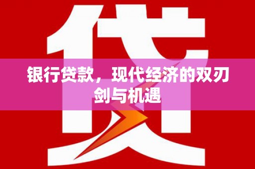 南郊银行贷款，现代经济的双刃剑与机遇