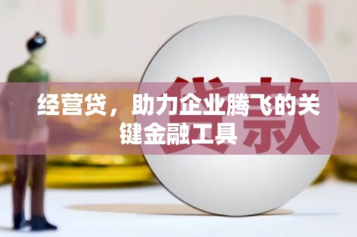 南郊经营贷，助力企业腾飞的关键金融工具