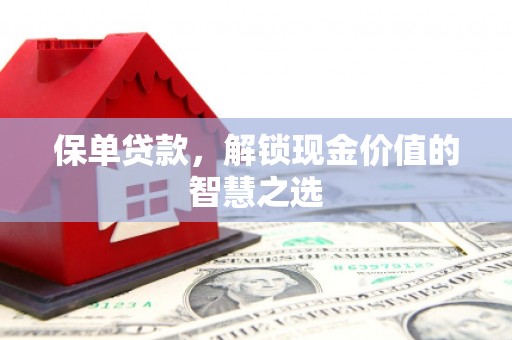 南郊保单贷款，解锁现金价值的智慧之选