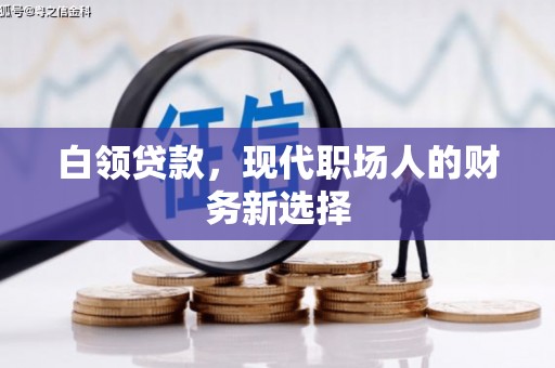 南郊白领贷款，现代职场人的财务新选择