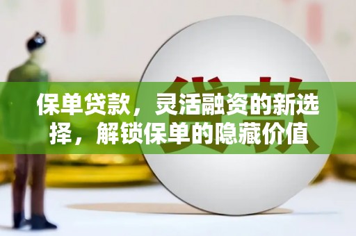 南郊保单贷款，灵活融资的新选择，解锁保单的隐藏价值