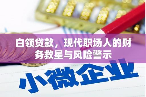 南郊白领贷款，现代职场人的财务救星与风险警示