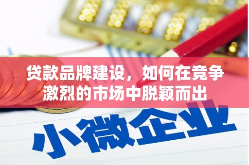 南郊贷款品牌建设，如何在竞争激烈的市场中脱颖而出