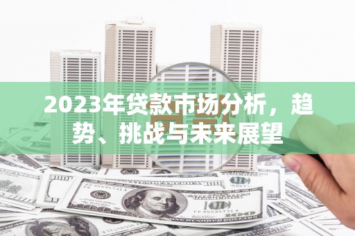 南郊2023年贷款市场分析，趋势、挑战与未来展望