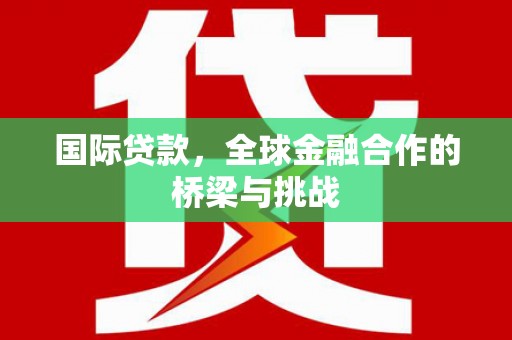 南郊国际贷款，全球金融合作的桥梁与挑战