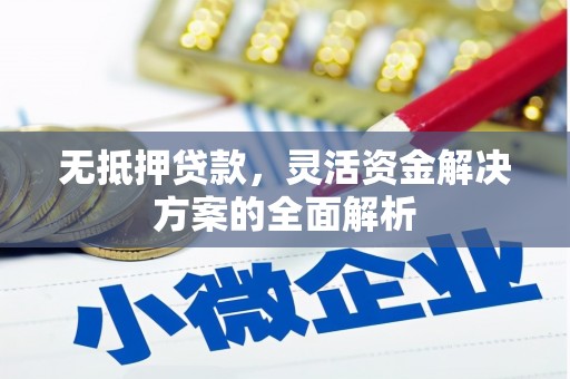 南郊无抵押贷款，灵活资金解决方案的全面解析