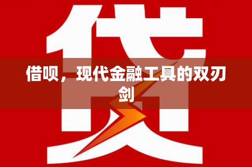 南郊借呗，现代金融工具的双刃剑