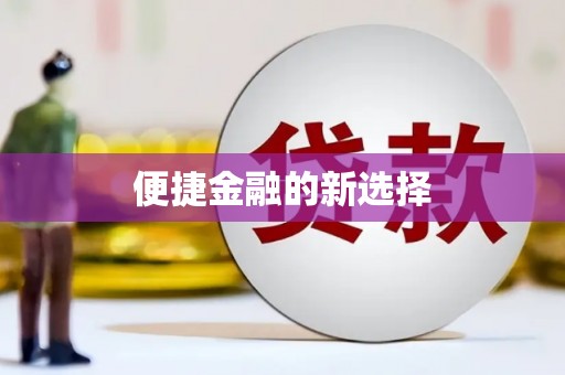 南郊便捷金融的新选择