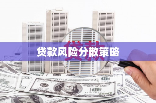南郊贷款风险分散策略