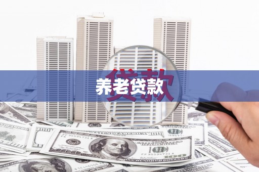 南郊养老贷款