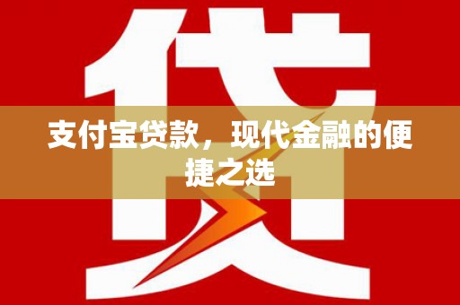 南郊支付宝贷款，现代金融的便捷之选