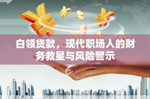 南郊白领贷款，现代职场人的财务救星与风险警示