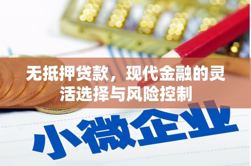 南郊无抵押贷款，现代金融的灵活选择与风险控制