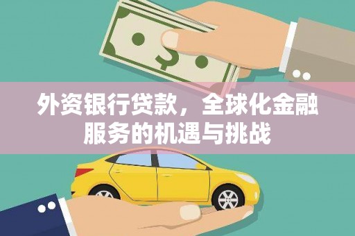 南郊外资银行贷款，全球化金融服务的机遇与挑战
