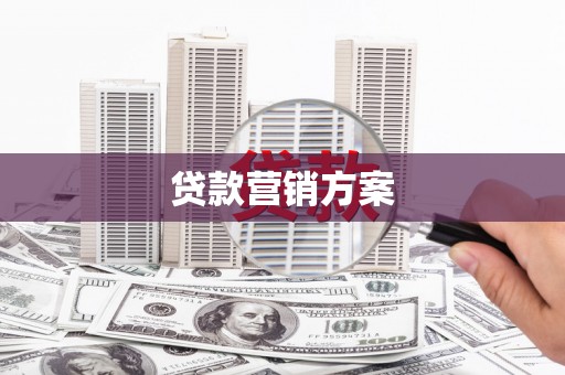 南郊贷款营销方案