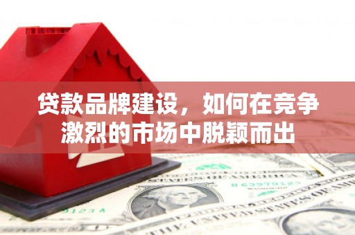 南郊贷款品牌建设，如何在竞争激烈的市场中脱颖而出