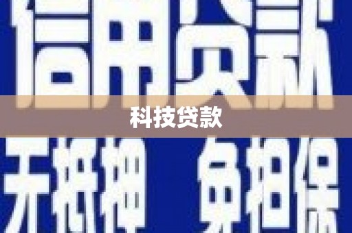 南郊科技贷款