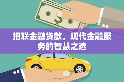 南郊招联金融贷款，现代金融服务的智慧之选