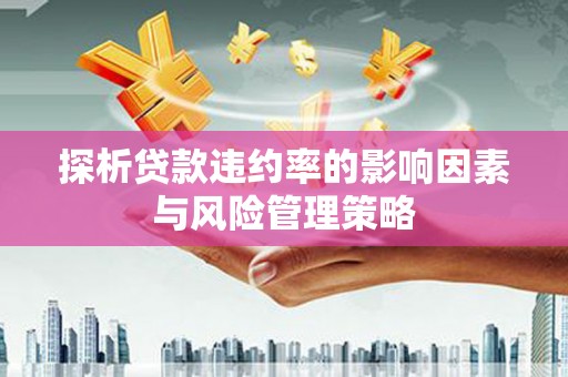 南郊探析贷款违约率的影响因素与风险管理策略