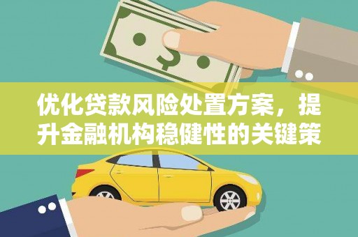 南郊优化贷款风险处置方案，提升金融机构稳健性的关键策略