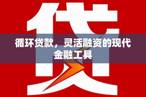 南郊循环贷款，灵活融资的现代金融工具