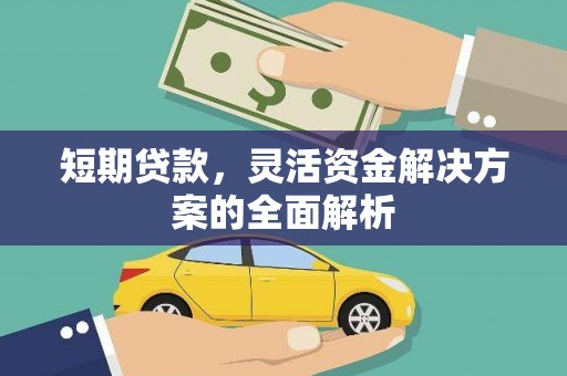 南郊短期贷款，灵活资金解决方案的全面解析