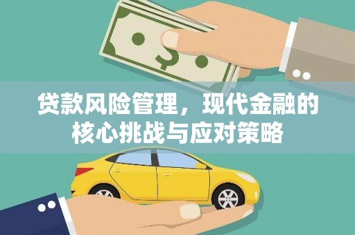 南郊贷款风险管理，现代金融的核心挑战与应对策略