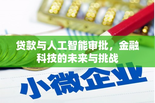 南郊贷款与人工智能审批，金融科技的未来与挑战