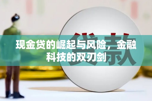 南郊现金贷的崛起与风险，金融科技的双刃剑