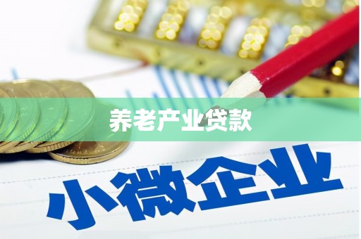 南郊养老产业贷款