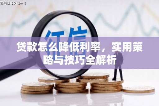 南郊贷款怎么降低利率，实用策略与技巧全解析