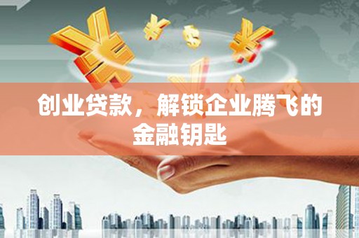 南郊创业贷款，解锁企业腾飞的金融钥匙