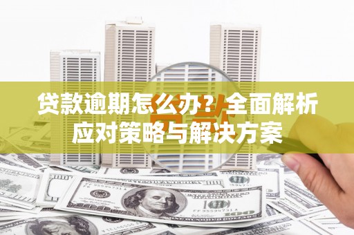 南郊贷款逾期怎么办？全面解析应对策略与解决方案